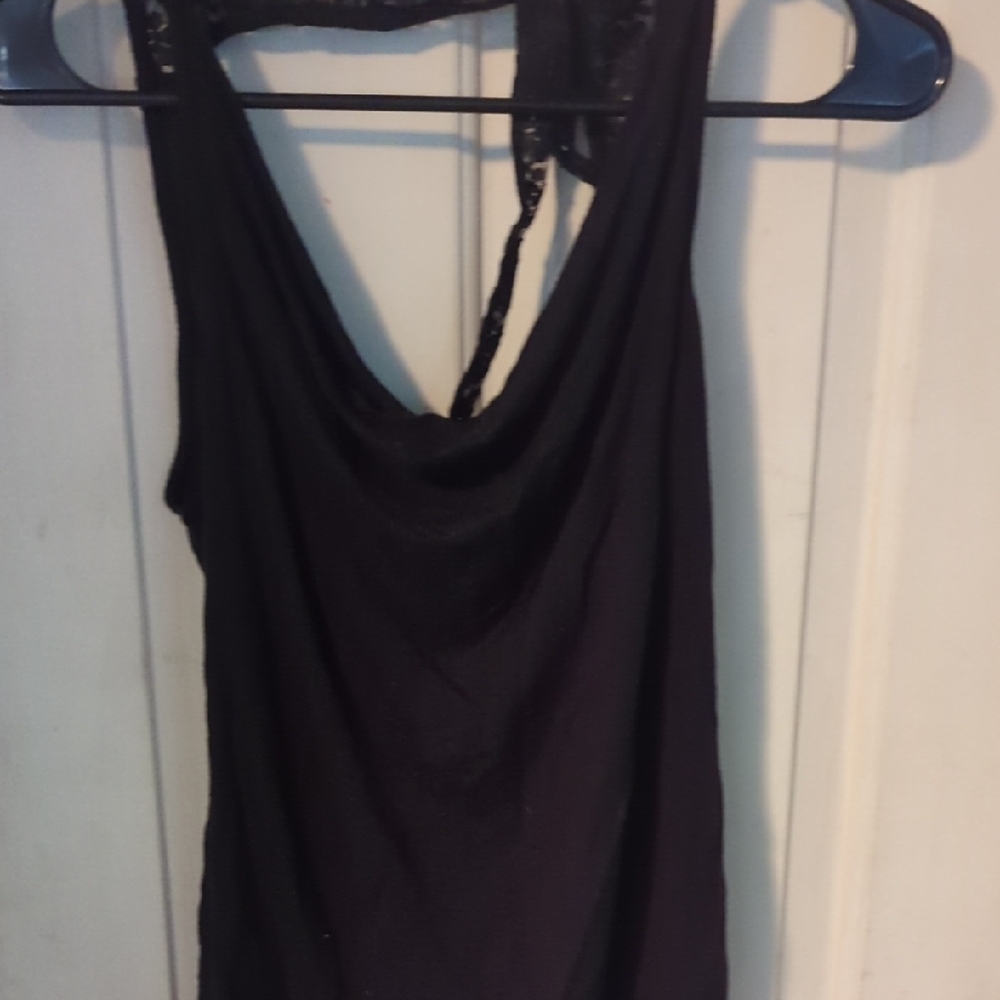 American Dream Black Tank Top
